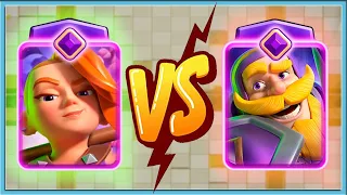 😎 VALKYRIE EVOLUTION VS KNIGHT EVOLUTION! WHO IS BETTER? / Clash Royale