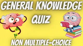 General Knowledge Quiz - Non-Multiple Choice  - Pub Quiz Trivia - 25 Questions -10 Seconds to Answer