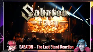 SABATON - The Last Stand Reaction | POV REACTS