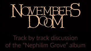 Novembers Doom Nephilim Grove discussion