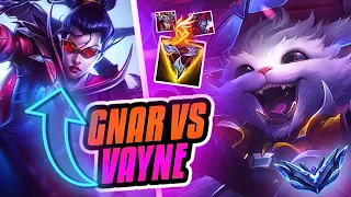 IS VAYNE TOP STILL A DIFFICULT MATCHUP FOR GNAR? Season 13 Gnar Ranked Gameplay (League of Legends)