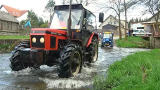 Tractors vs flooded ford - Hamerská motoriáda 2023 (2/2)