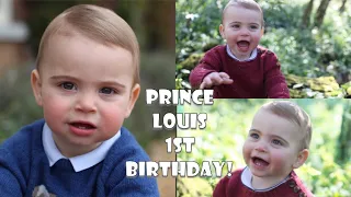 Prince Louis! Three NEW Photos Celebrate 1st Birthday Taken By Duchess Kate!