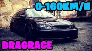 Honda civic 1.4 VTEC ITB 0-160 km/h