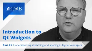 Introduction to Qt Widgets (Part 25) - Understanding Stretching and Spacing in Layout Managers