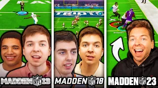 My Best Moments From Every Madden..! (10 years)
