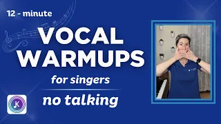 Vocal Warmups with No Talking! New vocal warmups - singing only