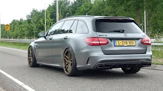 620hp Stage 2 Mercedes C63S AMG with Milltek Downpipes - LOUD Revs and Accelerations!