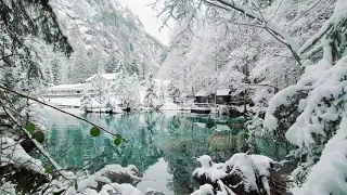 Blausee, Winter