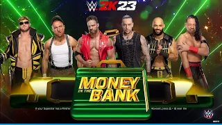 WWE 2K23 THE MEN'S 2023 MONEY IN THE BANK LADDER MATCH SIMULATION!