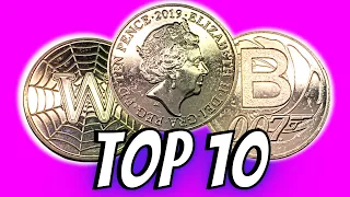 Queen Elizabeth II's Rarest and Most Valuable 10p Coins (UK Circulation)