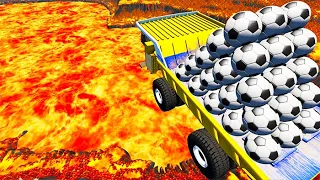 Heavy Belaz Car Destruction & Crashes Carros #20 – BeamNG.Drive