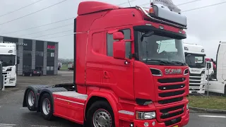 nyere Scania R580 til DK kunde