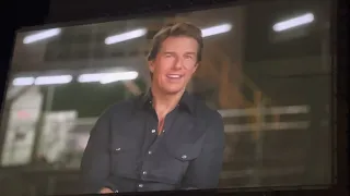 Tom Cruise Top Gun intro - OneRepublic "Never Ending Summer" 2022 Tour in Chicago