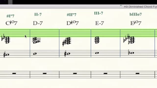 Intro to diminished chord function (and more)