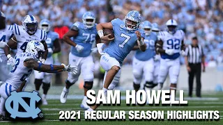 Sam Howell 2021 Regular Season Highlights | UNC QB