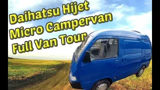 Daihatsu Hijet Camper Van Tour