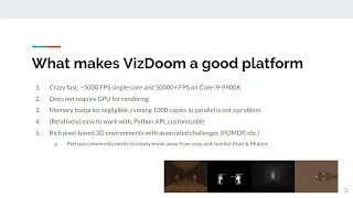VizDoom as a Research Platform | Aleksei Petrenko