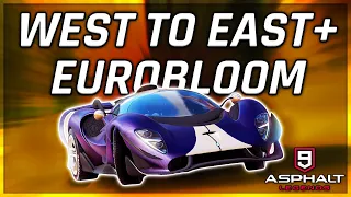 Asphalt 9 - WEST TO EAST AND EUROBLOOM SEASON UPDATE PATCH NOTES!