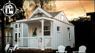 Romantic Victorian TINY HOUSE at Portland Tiny House Hotel