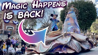 Disneyland's Magic Happens Parade Is BACK! [FULL SHOW - OPENING DAY 2023]
