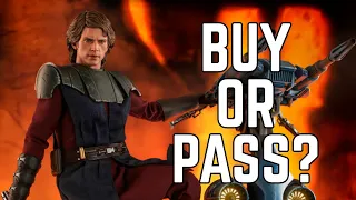 BUY or PASS? Hot Toys STAR WARS The Clone Wars Anakin Skywalker and STAP 1/6 Scale Figure