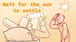 Wait for the sun to settle ▫️Hermitcraft (Grian and GoodTimesWithScar) Animatic