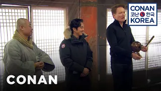 Conan & Steven Yeun Visit A Buddhist Temple | CONAN on TBS