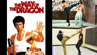 BRUCE LEE vs CHUCK NORRIS | Fight Scene Break Down