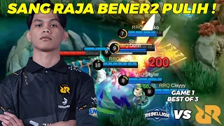 RRQ MODE KEJAR SETORAN! DISIPLIN BANGET NIH - RRQ HOSHI vs REBELLION ESPORTS Game 1 #KBreakdown