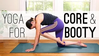 Yoga for Core (and Booty!) - 30 Minute Yoga Practice - Yoga With Adriene