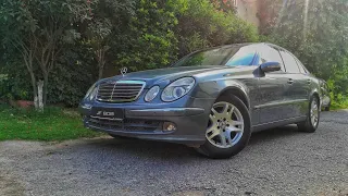 Mercedes Benz E200 w211 brief review.Why w211 is better than civic and grande?