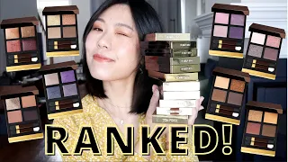 [ENG] RANKED! TOM FORD Eyeshadow Quads Collection & Review