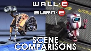 WALL·E (2008) and BURN·E (2008) - scene comparisons
