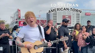 Ed Sheeran - American Town (September 16th 2023 : Levi's stadium, Santa Clara, CA)