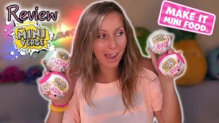 Miniverse Make It Mini Food REVIEW 🍹 Miniatur ESSEN selbst herstellen 🤤 Sammelkugeln für Erwachsene?