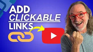 How to add Clickable Links to YouTube video descriptions