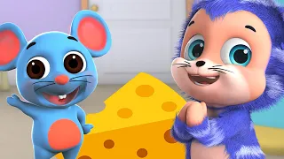 Do Chuhe the + Billi mausi - Hindi Rhymes | 3D Hindi Rhymes For kids | Hindi Poem | Jugnu Kids Hindi