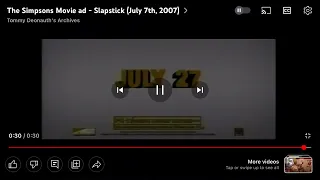 The Simpsons Movie Tv Spot 2007