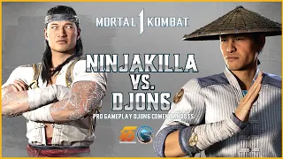 MK1: NINJAKILLA VS DJON6 - LIU KANG VS RAIDEN - Mortal Kombat 1 - Pro Player vs Caster