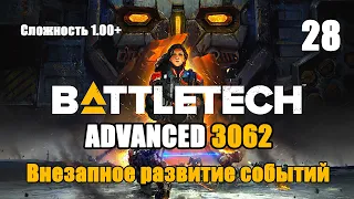 Battletech Advanced 3062 Серия 28 "Внезапное развитие событий"