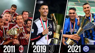 ⚽ Все Победители Чемпионата Италии по Футболу 1898 - 2021 | Все Чемпионы Италии (Серия А) ⚽