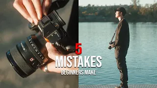 DON'T be a BAD FILMMAKER! 5 Mistakes Beginner Filmmakers Make!