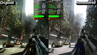 CRYSIS 2 Original VS Remastered 4K , Ray Tracing | RTX 3090 | Ryzen 9 5950X