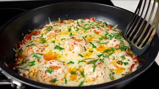I can't believe I've never tried these delicious eggs before! Quick and easy breakfast recipe!
