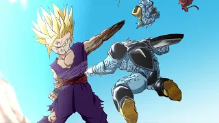 【MAD】Gohan SSJ2 Transformation / Manga Animation