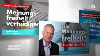 Wie die AfD Meinungsfreiheit fordert, aber Zensur betreibt | REPORT MAINZ