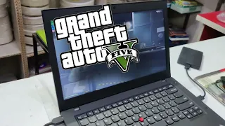 Playing GTA 5 on my old lenovo Laptop | only 4 gb ram | no graphics card