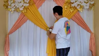 DIY BIRTHDAY BACKDROP DECORATION IDEAS | EASY DIY BIRTHDAY DECORATION IDEAS  Rex Montalbo