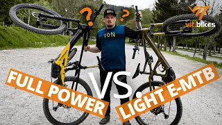 FullPower vs. Light E-MTB ⚡😮  Muss es immer volle Leistung sein?